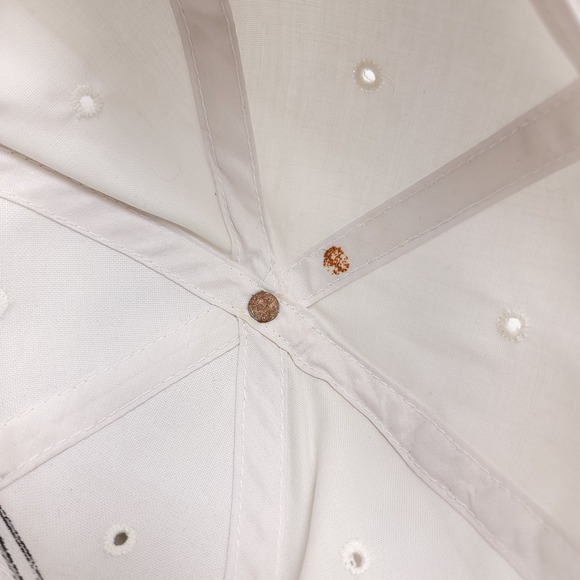 Vintage The Three Stooges Snapback Baseball Hat Cap 1993 White Annco - Picture 9 of 10